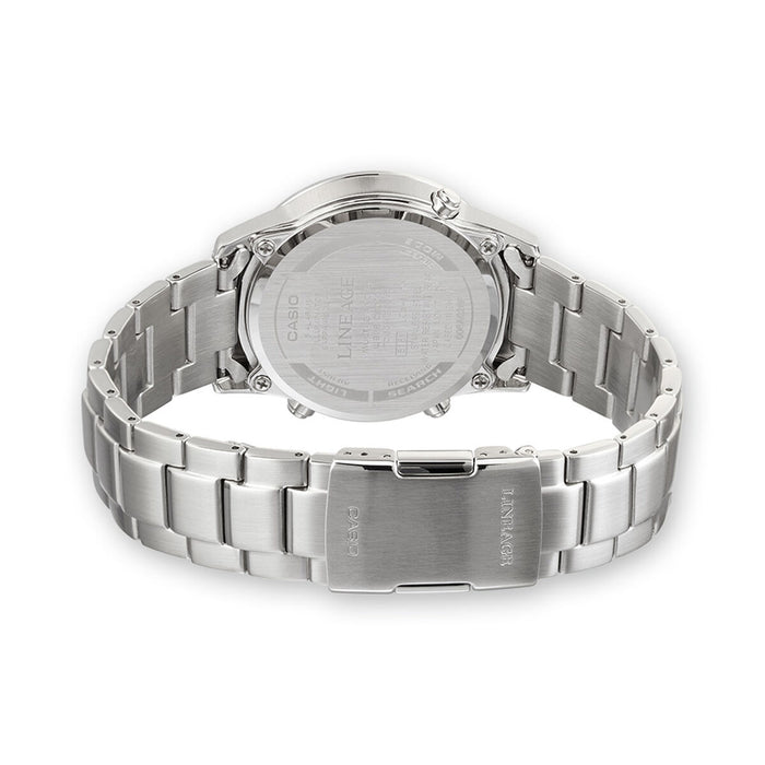 Ceas Bărbați Casio LINEAGE Multiband 6 Tough Solar Negru Argintiu (Ø 40 mm)
