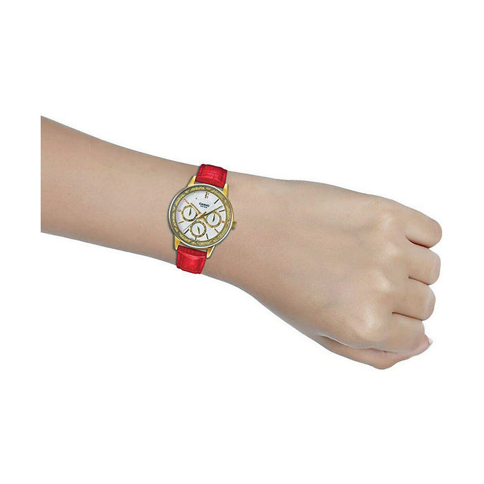 Ceas Damă Casio COLLECTION Roșu (Ø 25 mm)