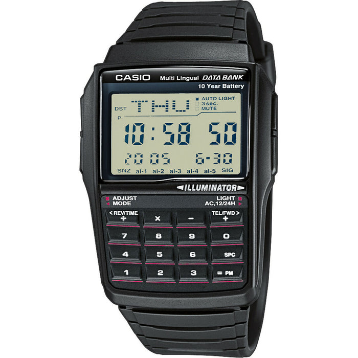 Ceas Bărbați Casio DATABANK CALCULATOR (Ø 37 mm)