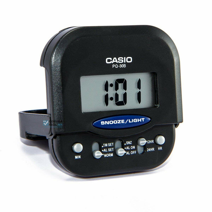 Ceas-Deșteptător Casio PQ-30B-1EF Negru