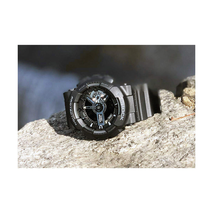 Ceas Bărbați Casio G-Shock CLASSIC Negru Argintiu (Ø 55 mm)