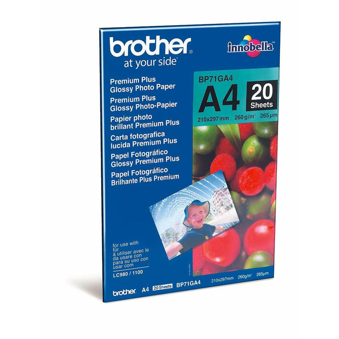 Hârtie Fotografică Lucioasă Brother BP71GA4 A4