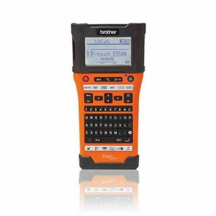 Aparat de Etichetat Electric Brother PTE550WVP 180 DPI WIFI Negru/Portocaliu
