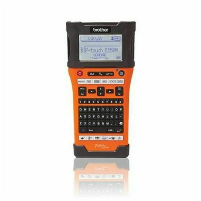 Aparat de Etichetat Electric Brother PTE550WVP 180 DPI WIFI Negru/Portocaliu