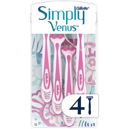 Aparat de ras Gillette Simply Venus3, 4 bucăți