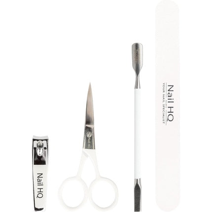 Set Manichiură Nail HQ Pamper, roz, metal