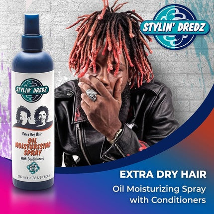 Spray hidratant pentru păr, Stylin' Dredz, 350ml