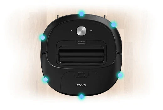 Robot aspirator Cecotec EVVO R3, 2000 Pa, autonomie 90 min, capacitate 500 ml, 3 moduri