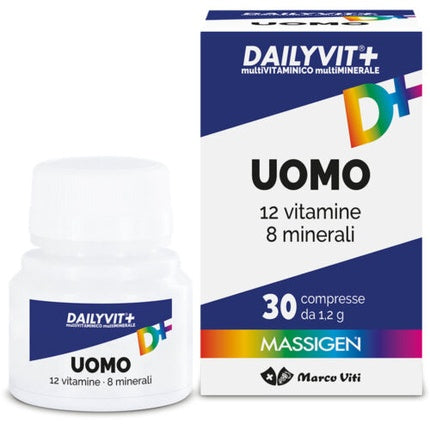 Comprimate multivitamine, Marco Viti, Dailyvit+ Uomo, 30 comprimate