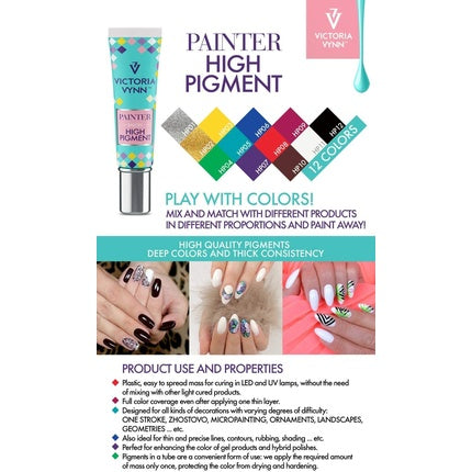 Gel Polish Victoria Vynn HP10 Brown High Pigment 7ml Maro închis