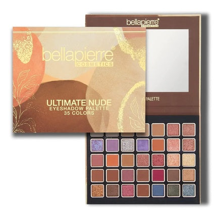 Set ochiuri Bellapierre Ultimate Nude, 35 culori matte, satin, shimmer, foil