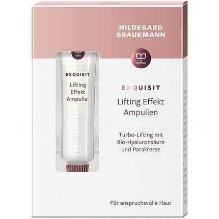 Ampoule Exq Lift Effect, Hildegard Braukmann, 3x5ml, Culoare roz