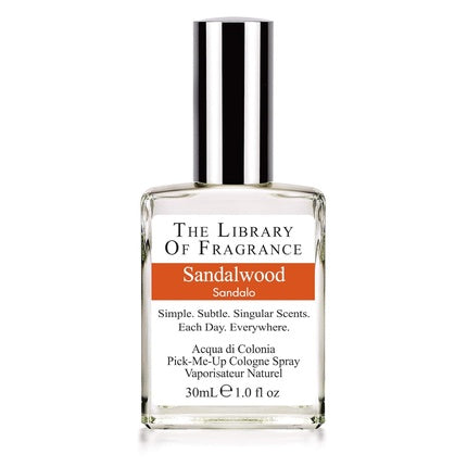 Eau De Cologne Sandalwood, The Library Of Fragrance, 30ml