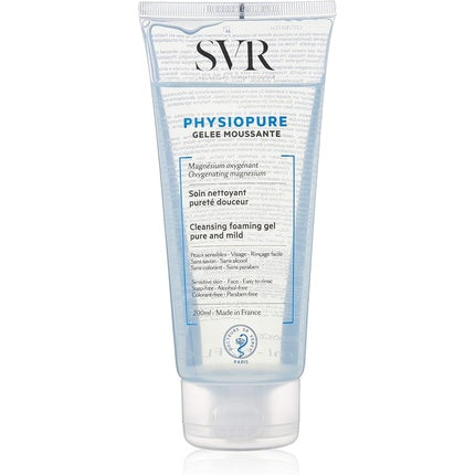Gel de curățare SVR Physiopure pentru piele sensibilă 200 ml