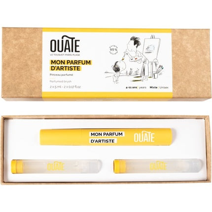 Set Parfum Copii, Ouate My Artist Perfume Penna Kids, 2x15 ml, Galben