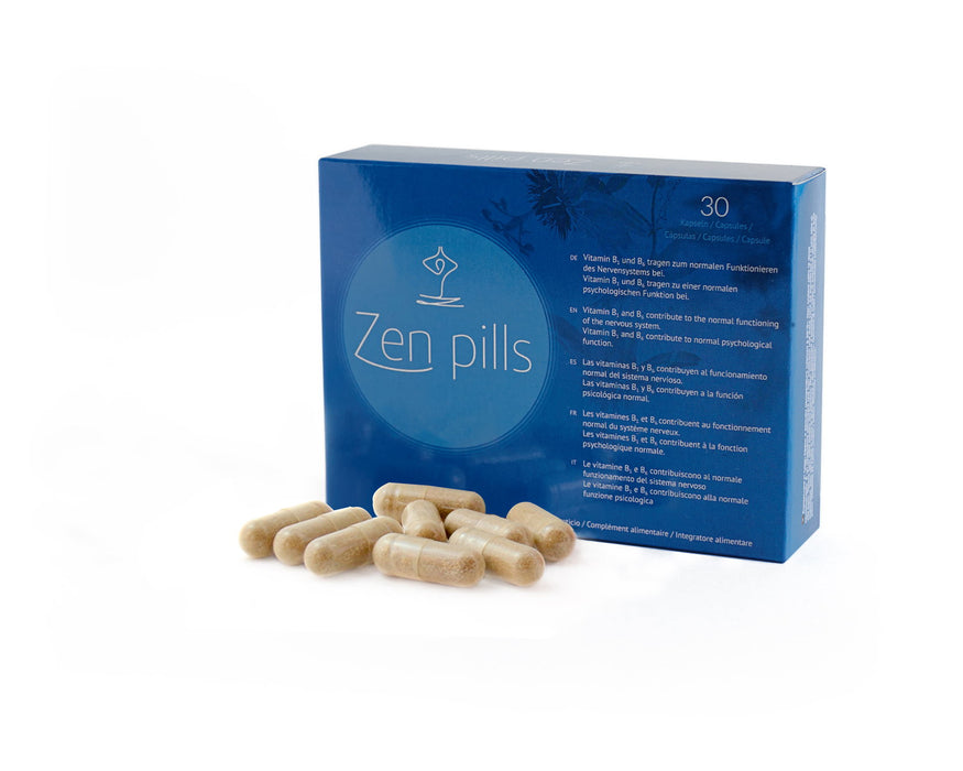 Capsule 500 Cosmetics Zen Pills, cu L-Tryptophan și L-Theanine, 30 capsule