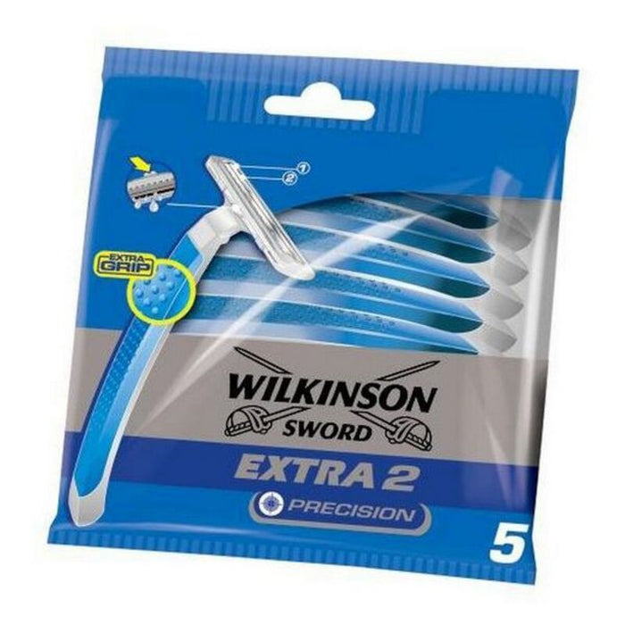 Lame de Ras de Unică Folosință Extra2 Precision Wilkinson Sword (7 uds)