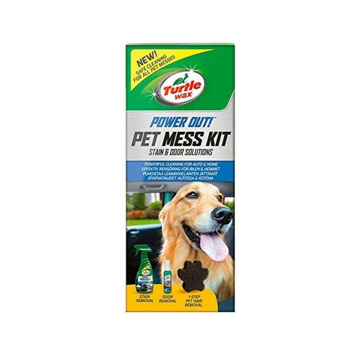 Kit de curățare Turtle Wax TW53055 Power Out Pet Mess (3 pcs)