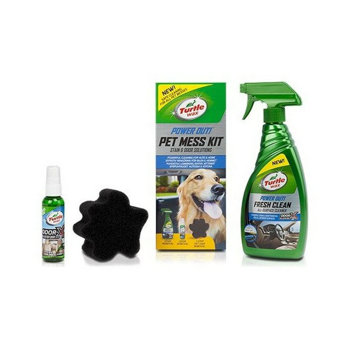 Kit de curățare Turtle Wax TW53055 Power Out Pet Mess (3 pcs)