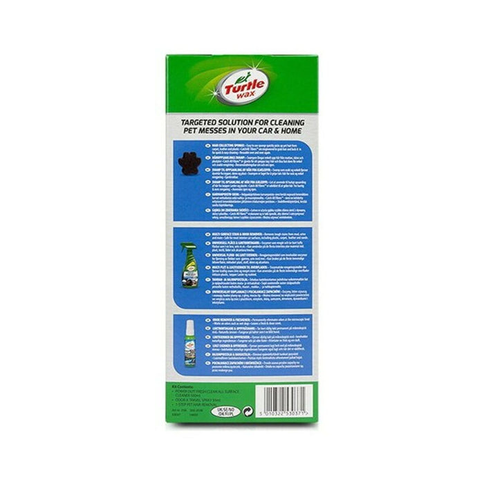 Kit de curățare Turtle Wax TW53055 Power Out Pet Mess (3 pcs)