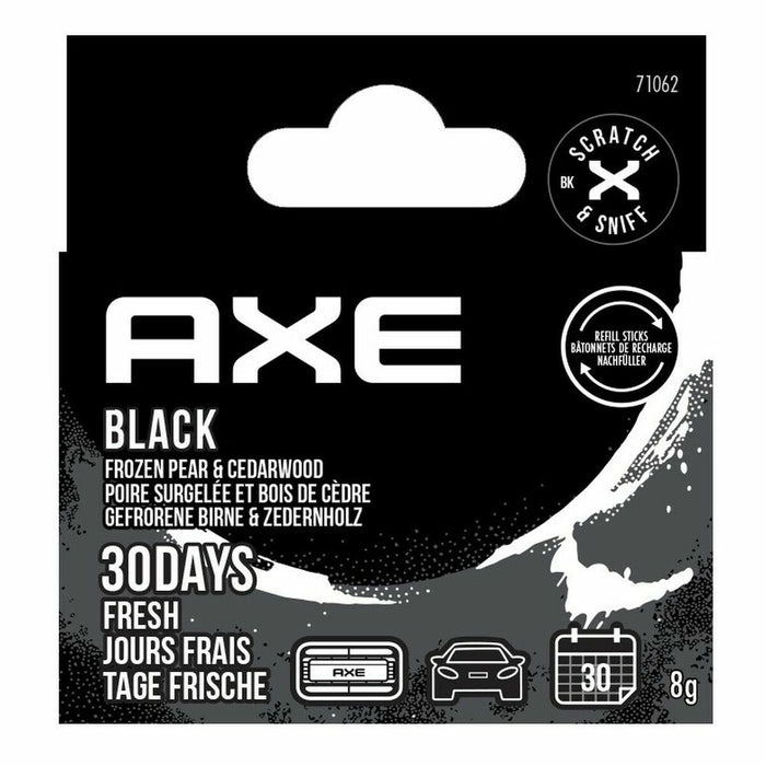 Odorizant pentru Mașină California Scents BLACK black 2 Unități Piese de schimb Aluminiu (2 Piese)