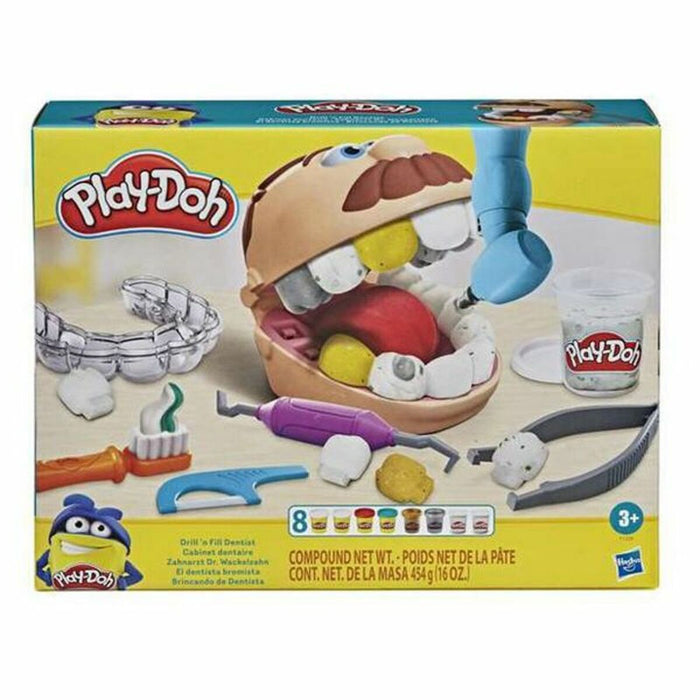 Joc de Plastilină Play-Doh F1259 8 botes Dentista