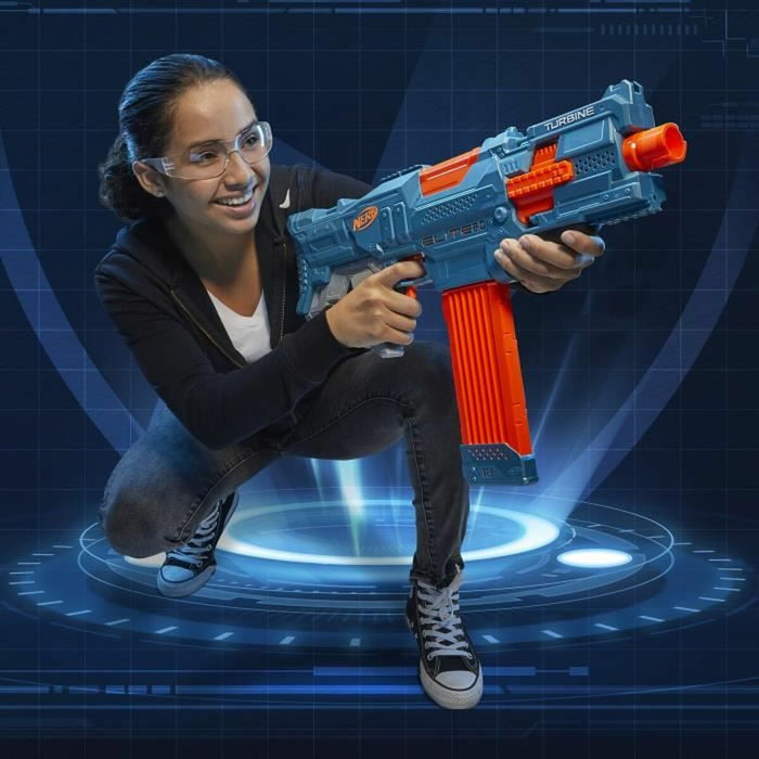 Pistol cu Săgeți Nerf Turbine CS-18 Elite 2.0 Nerf