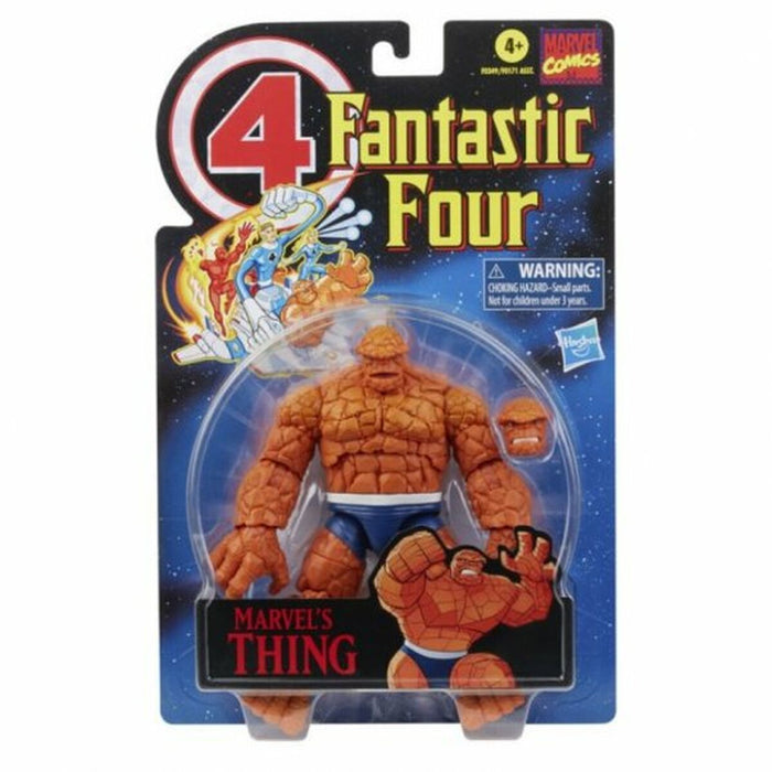 Figurine de Acțiune Hasbro Marvel Legends Fantastic Four Vintage 6 Piese