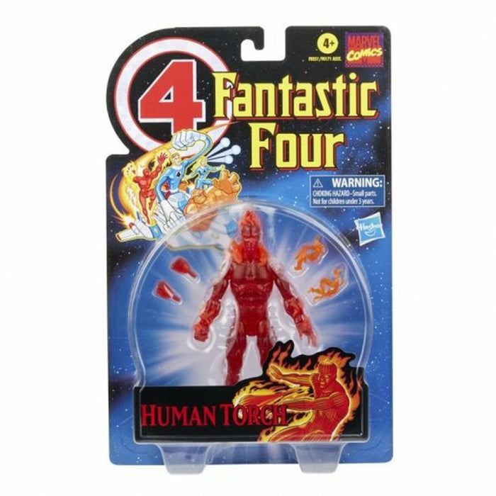 Figurine de Acțiune Hasbro Marvel Legends Fantastic Four Vintage 6 Piese