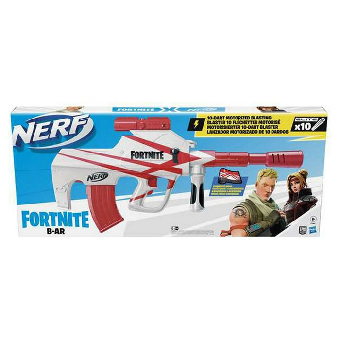 Pistol cu Săgeți Nerf F2344EU4 Alb Roșu