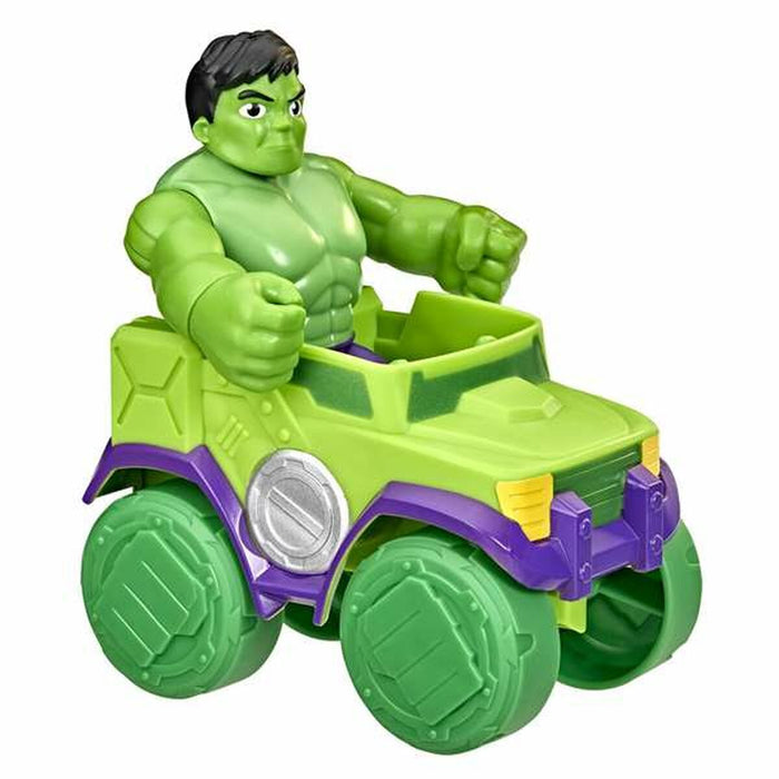 Playset Spidey Hulk Figură Camion Plastic