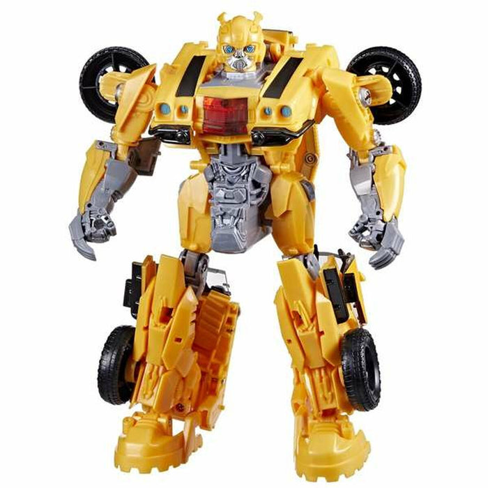 Super Robot Transformabil Transformers Beast Mode Bumblebee 28 cm Lumini Sunet Accesorii