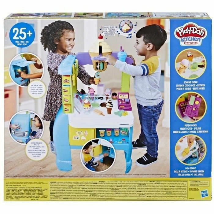 Joc de Plastilină Play-Doh Giant Ice Cream Truck 25 Piese Înghețată