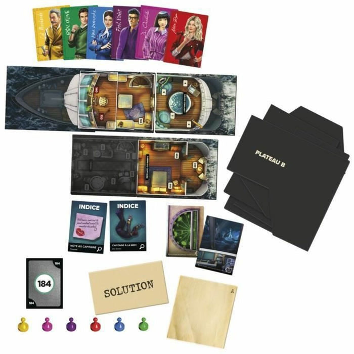 Joc de Îndemânare Hasbro Cluedo	Péril en Haute Mer Franceză (FR)