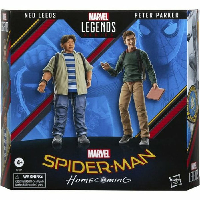 Figurine de Acțiune Hasbro Legends Series Spider-Man 60th Anniversary Peter Parker & Ned Leeds