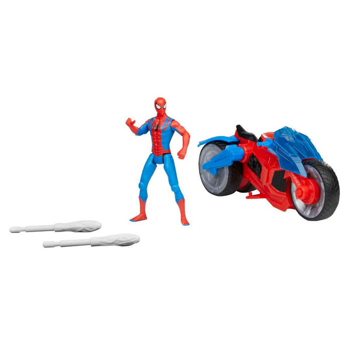 Motocicletă Spider-Man 4 Piese 16 cm