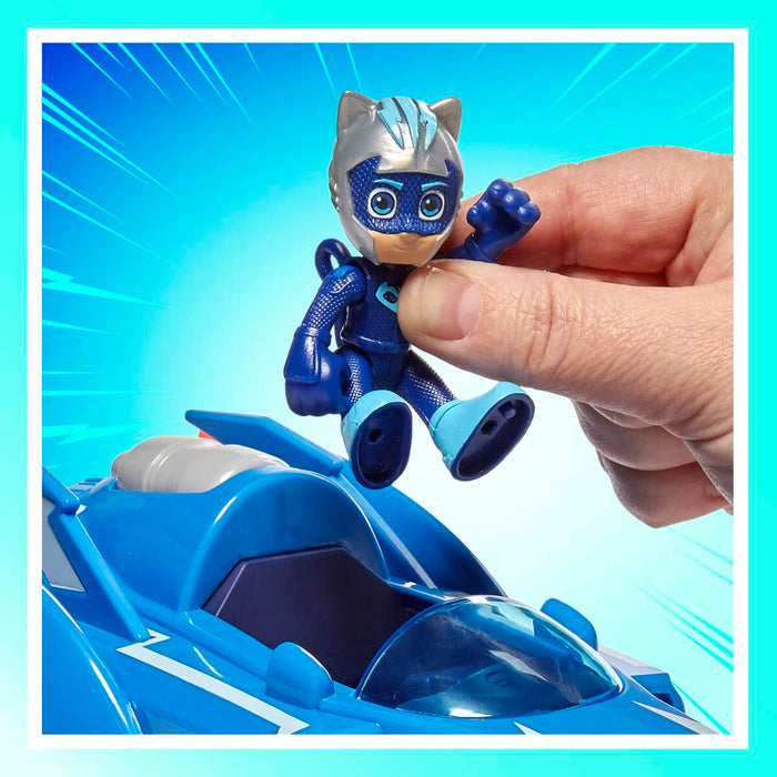 Set de Jucării cu Vehicule PJ Masks Super Cat-Mobile