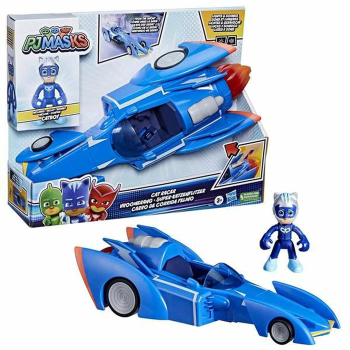 Set de Jucării cu Vehicule PJ Masks Super Cat-Mobile