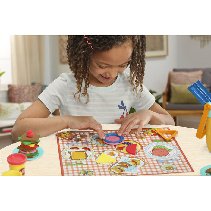 Joc de Plastilină Play-Doh PICNIC SHAPES STARTER SET Multicolor