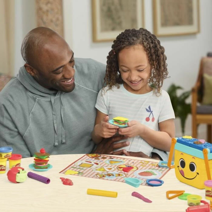 Joc de Plastilină Play-Doh PICNIC SHAPES STARTER SET Multicolor