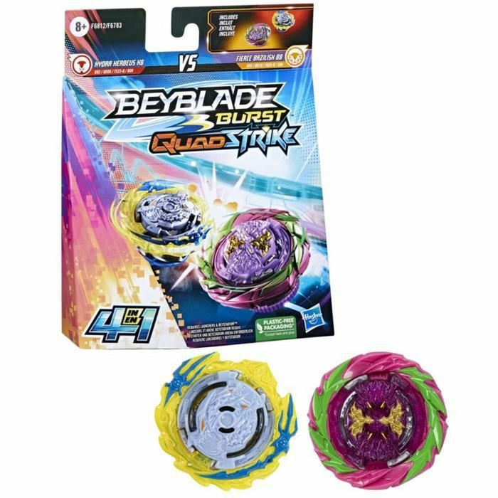 Titirez Hasbro Hydra Kerbeus K8 VS Fierce Bazilisk B8 Beyblade 2 Unități