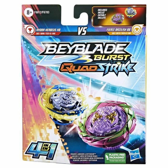 Titirez Hasbro Hydra Kerbeus K8 VS Fierce Bazilisk B8 Beyblade 2 Unități
