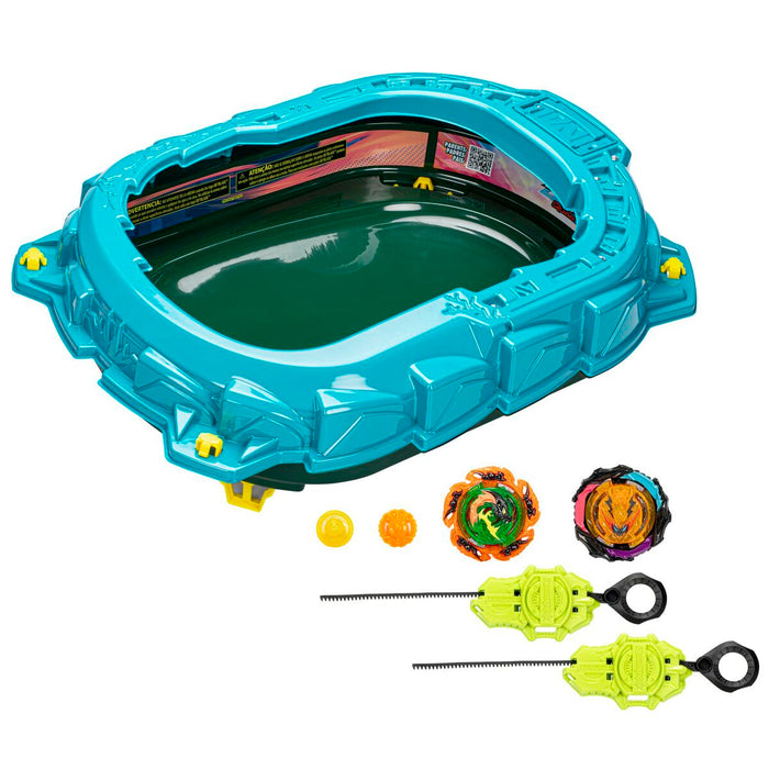 Jucărie Set de Stadion cu titireze de luptă Beyblade Burst - Quad Strike