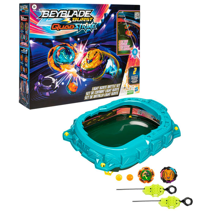 Jucărie Set de Stadion cu titireze de luptă Beyblade Burst - Quad Strike
