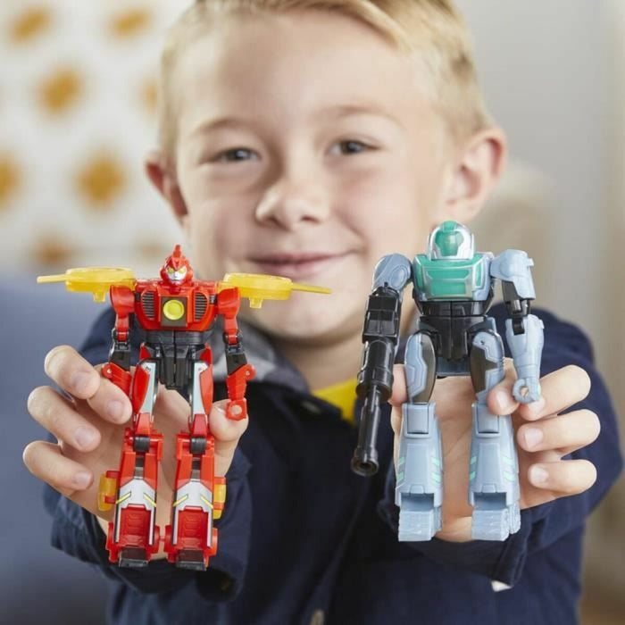 Figura îmbinată Hasbro Transformers EarthSpark Cyber-Combiner