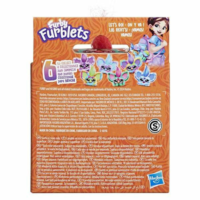 Jucărie de Pluș cu Sunet Hasbro Furby Furblets 12 cm