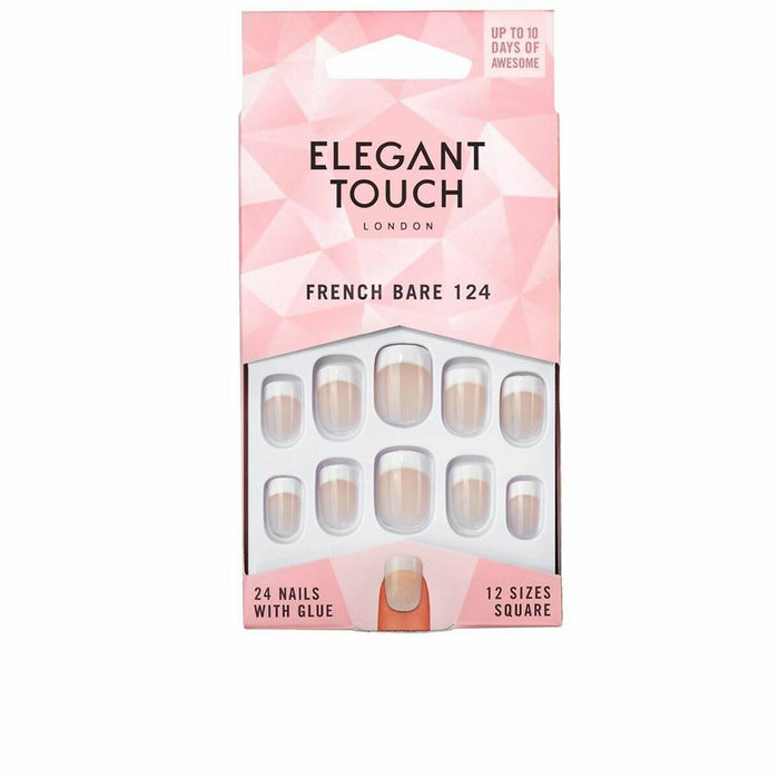 Unghii false Elegant Touch French S 24 Piese (24 uds)