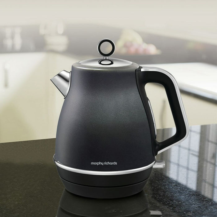 Fierbător Morphy Richards Evoke Negru Metal 2200 W 1,5 L