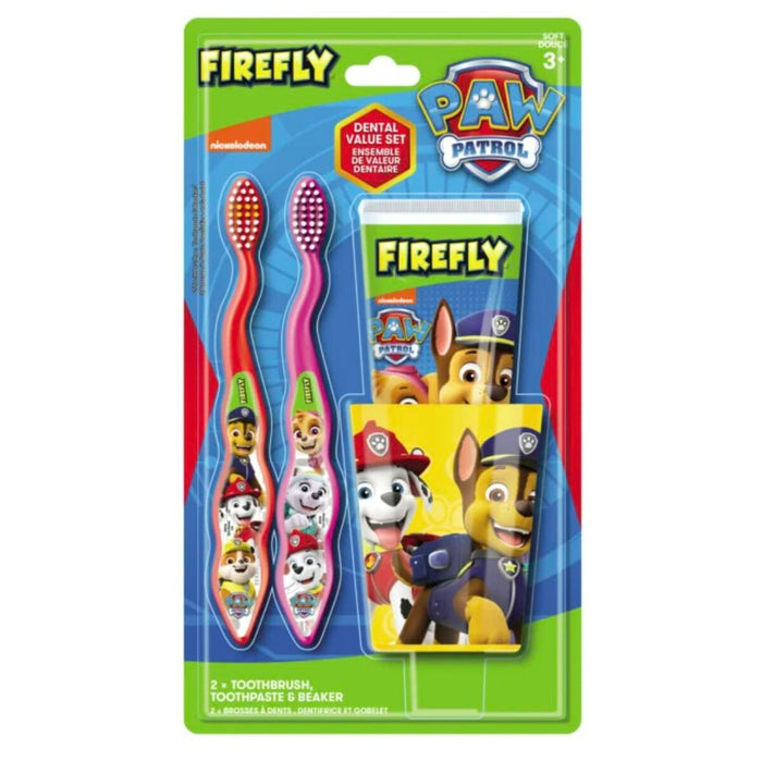 Set de Îngrijire Bucală pentru Copii The Paw Patrol Firefly 3 Piese