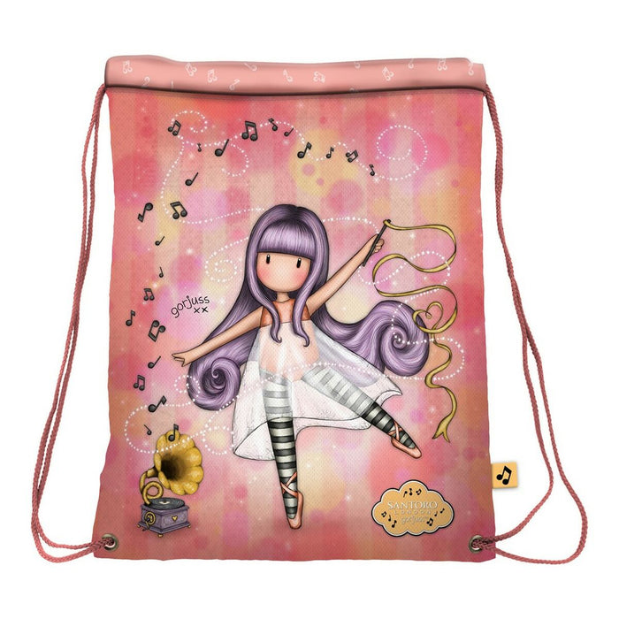 Geantă Rucsac cu Bretele Little Dancer Gorjuss Little dancer 34 x 45 x 1 cm Somon